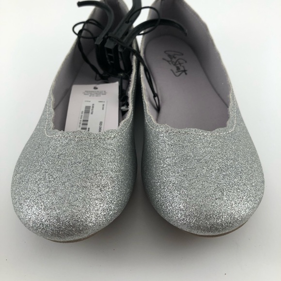 jcpenney Shoes New Jc Penny City Streets Jr Silver Sparkle Ballet